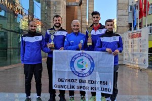 Beykoz’un atletleri Trabzon’dan şampiyon döndü