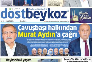 Dost Beykoz Gazetesi Mart 2021... 212. Sayı  