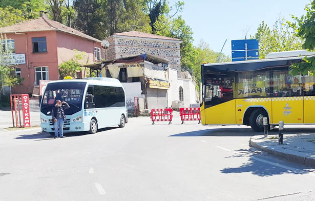 Beykoz'da trafiğe kapanan yollar krize neden oldu