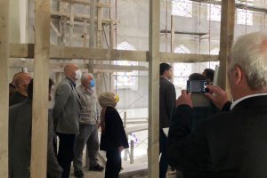 CHP’li vekiller Beykoz’da cami inşaatını inceledi