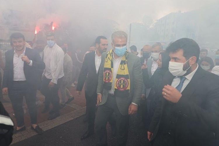 AK Parti İl Başkanı Beykoz’da coşkuyla karşılandı