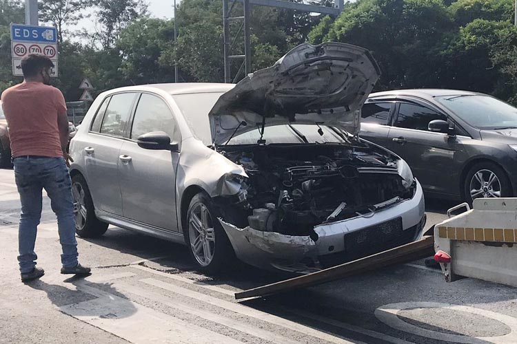 Beykoz'daki trafik kazasında bir kişi yaralandı