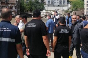 Beykoz arama kurtarma Bozkurt'ta çalışmaya başladı