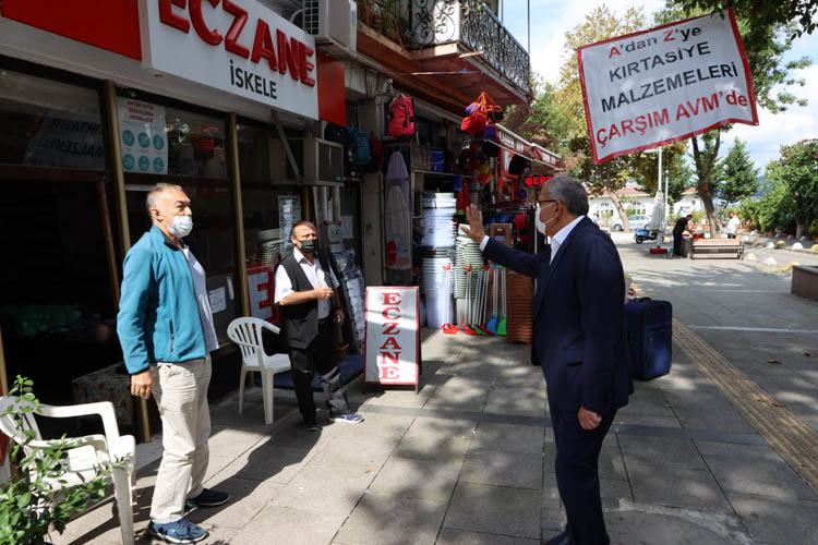 Beykoz Belediye Başkanı Paşabahçe'de nabız tuttu