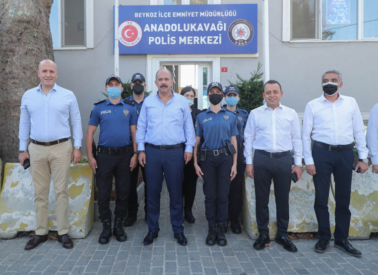İstanbul Emniyet Müdürü Beykoz polisini denetledi