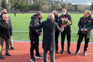Beykoz’da akademi sahası yeniden maçlara açıldı