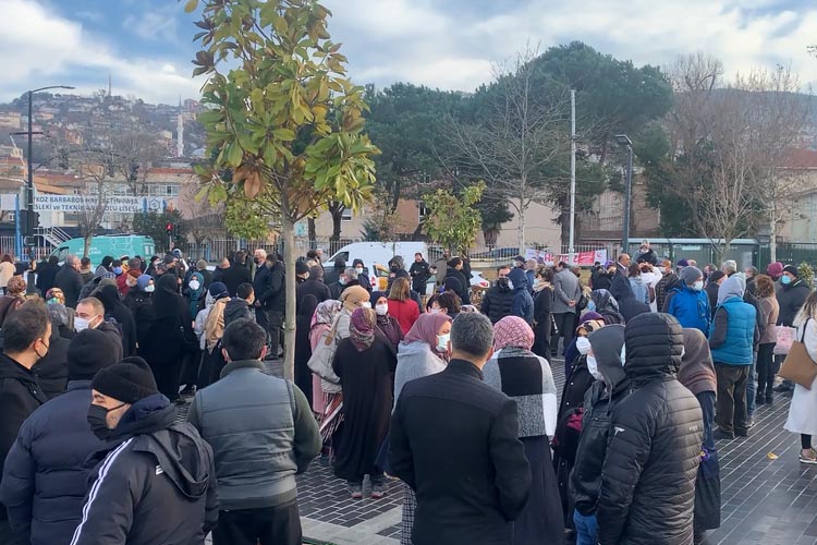 Kentsel dönüşüm mağdurları Beykoz'da sesini yükseltti