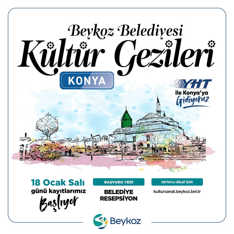 Beykoz'dan Konya'ya hızlı trenle ücretsiz gezi