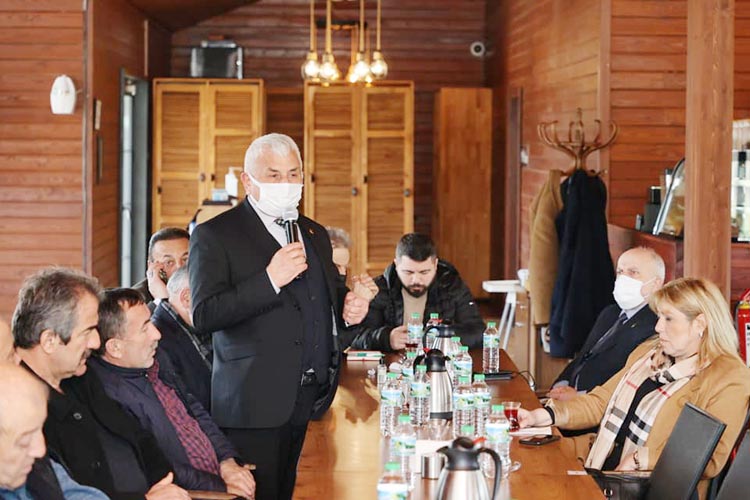 Beykoz Belediye Başkanı Aydın muhtarları dinledi