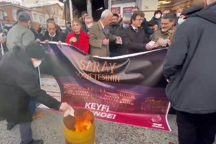 Beykoz’da Ana Muhalefetten zam protestosu