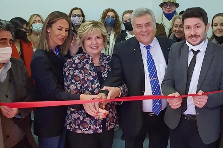 Beykoz’daki yeni okula spor odası yapıldı