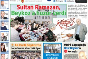 Dost Beykoz Gazetesi Temmuz 2015... 147. Sayı