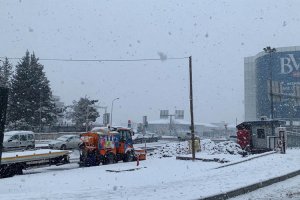 Beykoz'da kar şiddetini arttırıyor
