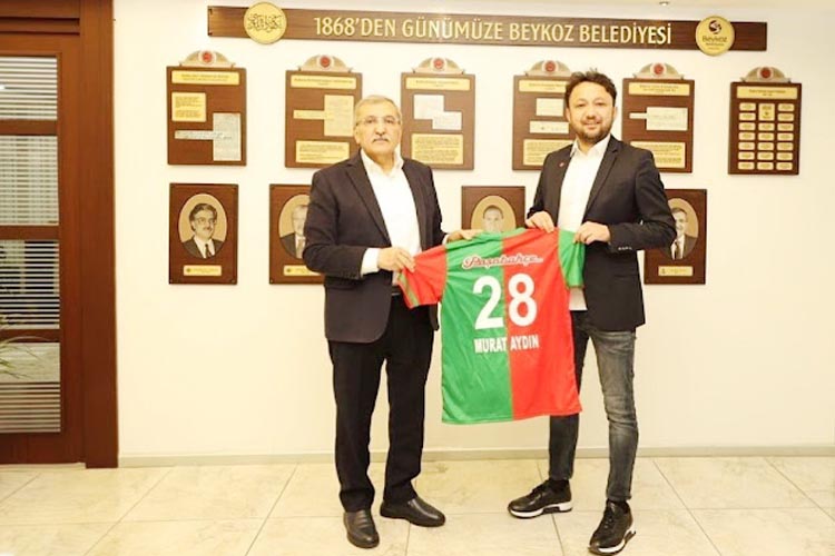 Paşabahçe Spor Kulübü'nden Murat Aydın'a ziyaret