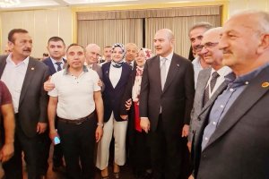İçişleri Bakanının yemeğine Beykoz’dan 13 muhtar katıldı