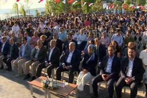 Beykoz Sahil açılışını TBMM Başkanı yaptı
