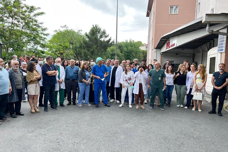 Beykoz Devlet Hastanesi doktorları yine iş bıraktı