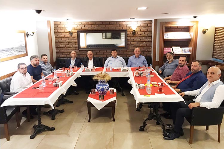 Beykoz’un 5 siyasi parti ilçe başkanı toplandı