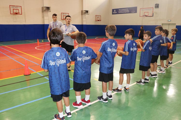 Beykoz’da yaz spor eğitimleri dolu dizgin