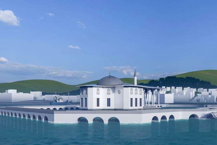 Beykoz açıklarına yapılması planlanan Sultaniye Köşkü