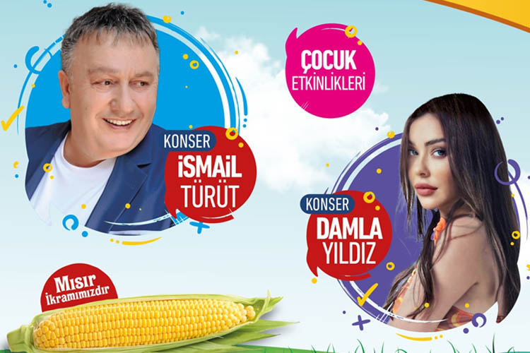 Beykoz mısır festivalinde İsmail Türüt sahne alacak