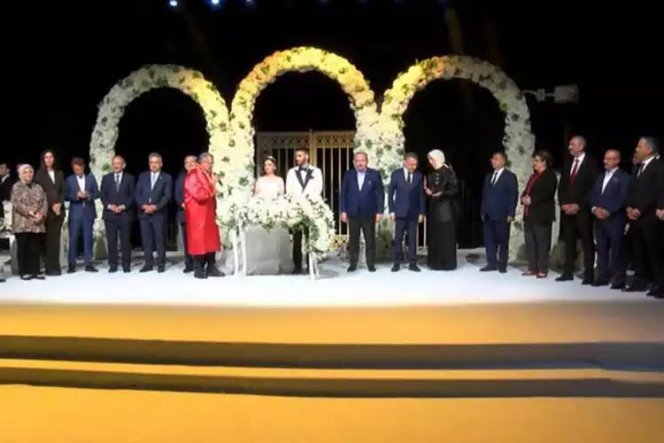 Beykoz Mecidiye Kasrında bir devlet düğünü daha