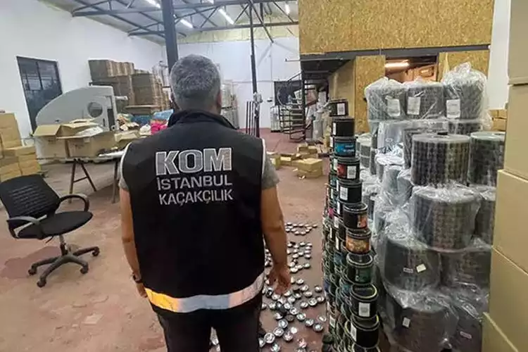 Beykoz’da 1 ton 777 kilo kaçak tütün ele geçirildi