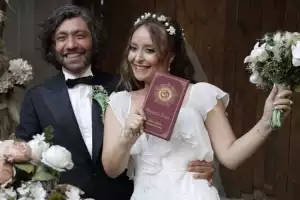 Oyuncu Özgür Emre Yıldırım Beykoz'da evlendi