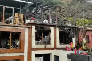 Beykoz Uskumru Restoran'da yangın çıktı