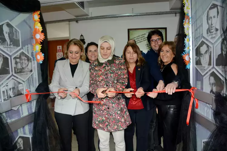 Beykoz Celal Aras Anadolu Lisesine yeni kütüphane