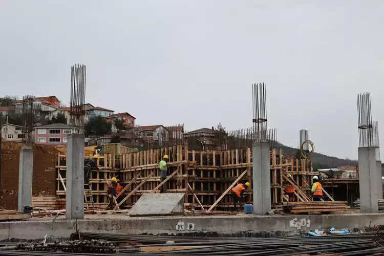 Beykoz Tokatköy'de dönüşüm binaları yükseliyor