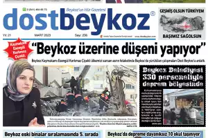 Dost Beykoz Gazetesi Mart 2023... 236. Sayı