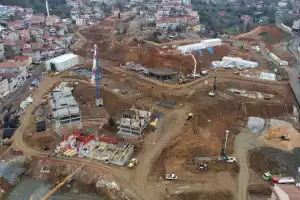 Beykoz'da depreme dayanıklı 776 konutun yapımı sürüyor