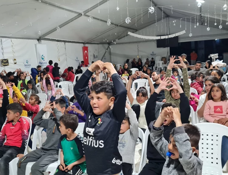 Hatay’ın çocukları Beykoz Belediyesi ile çok mutlu