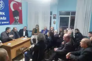 Beykoz İYİ Parti Türk Ocaklarının misafiri oldu