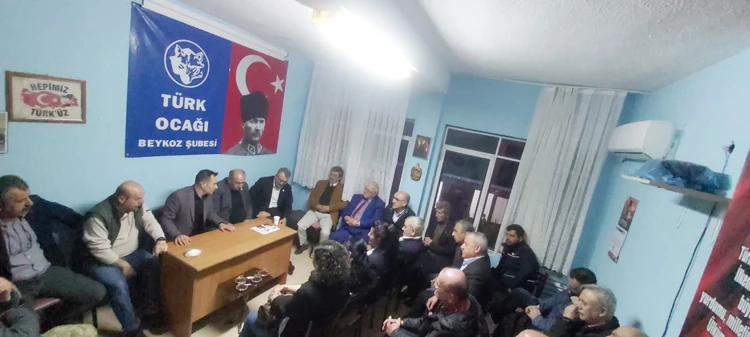 Beykoz İYİ Parti Türk Ocaklarının misafiri oldu