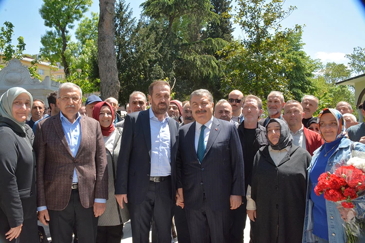 Sağlık Bakanı Beykoz’da Erdoğan’a destek istedi
