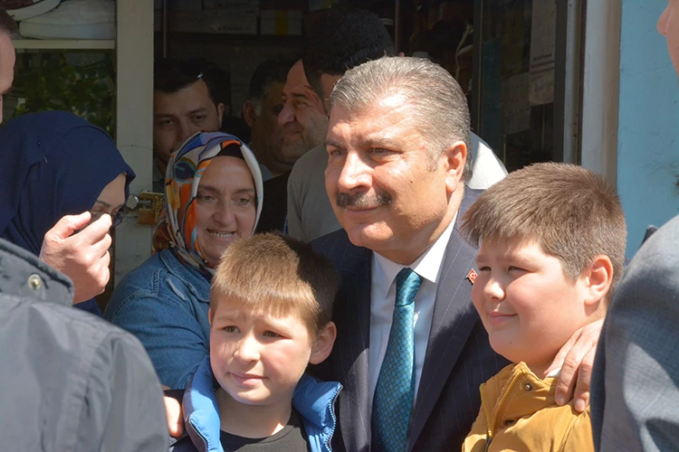 Sağlık Bakanı Beykoz’da Erdoğan’a destek istedi