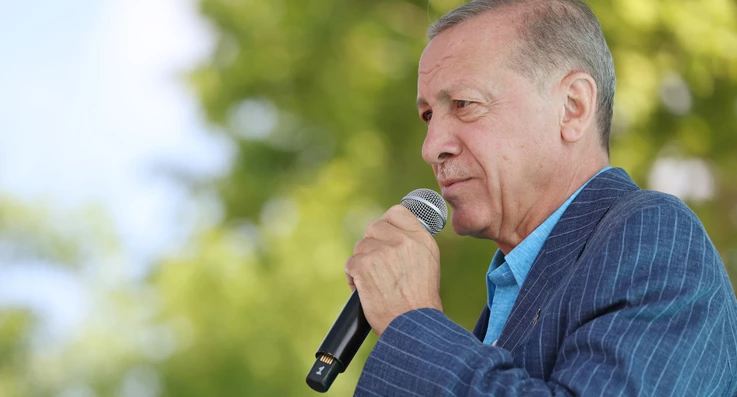 Erdoğan'ı Beykoz'da 70 bin kişi karşıladı