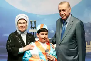 Cumhurbaşkanı Erdoğan Beykoz'da torununun mezuniyetine katıldı