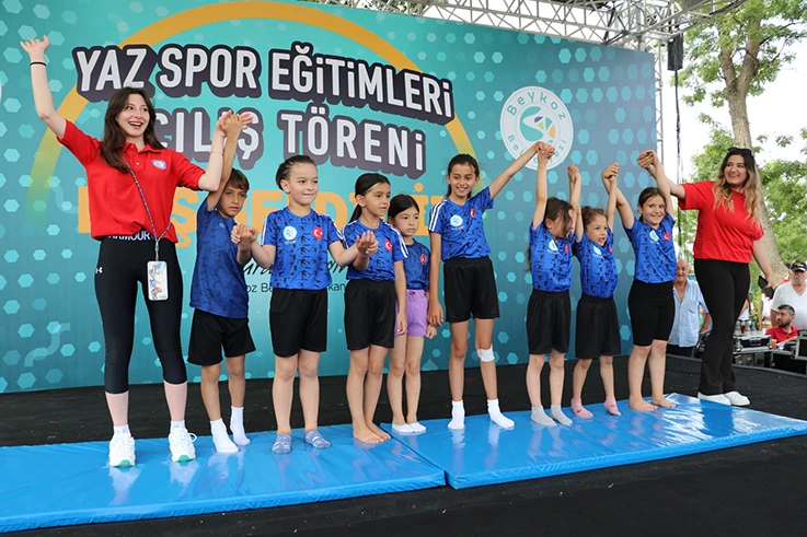 Beykoz’da Yaz Spor Eğitimleri enerjik başladı