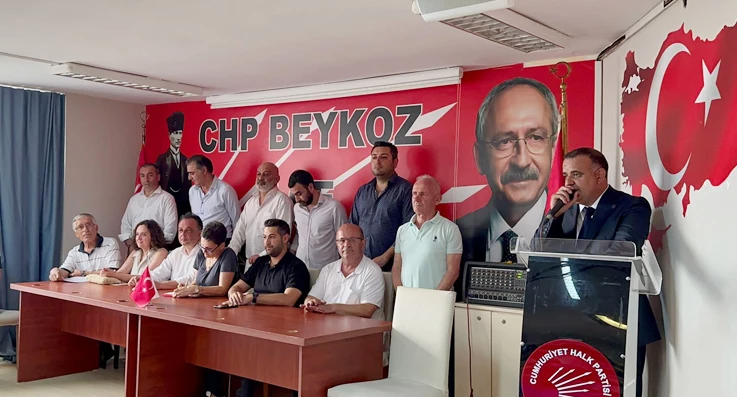 CHP Beykoz'da Mahir Taştan dönemi coşkulu başladı