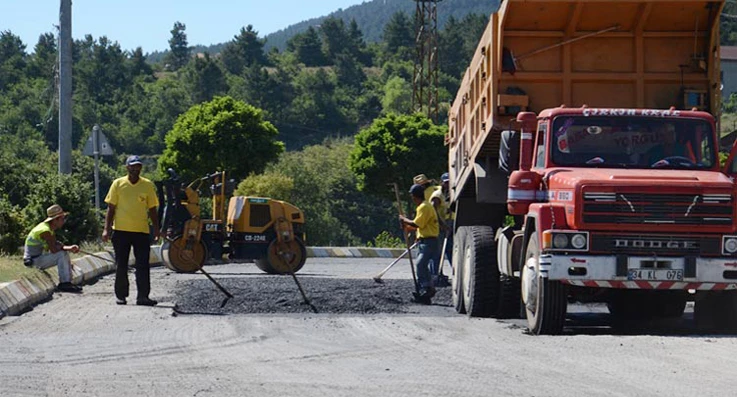 Beykoz yollarına 30 bin ton asfalt dökülecek