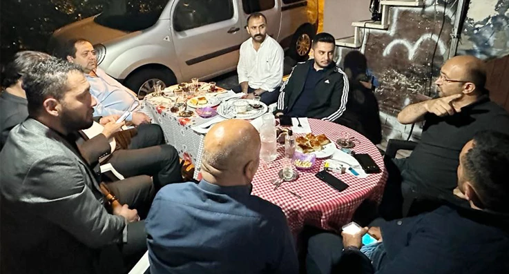 MHP Beykoz İlçe Başkanının komşu ziyaretleri