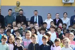 Milli Eğitim Bakanı Bozhane İlkokulunu ziyaret etti