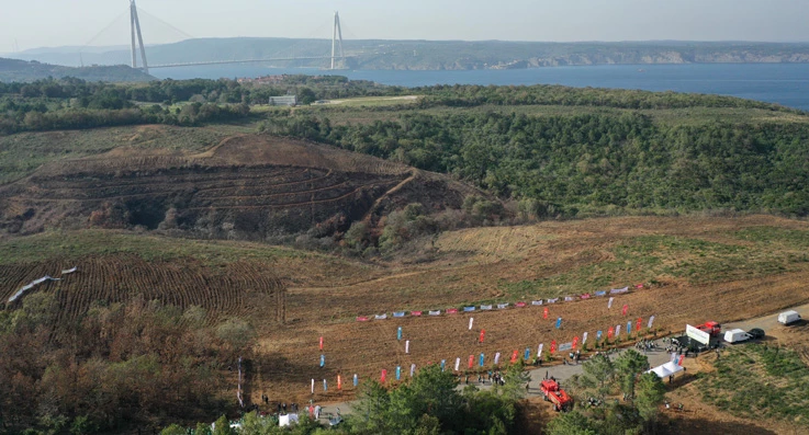 Beykoz'a Türkiye Yüzyılı ormanı... 34 bin 500 fidan dikildi