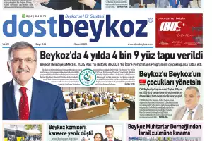 Dost Beykoz Gazetesi Kasım 2023... 244. Sayı