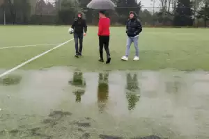 Şiddetli yağış Beykoz’da maç iptal ettirdi