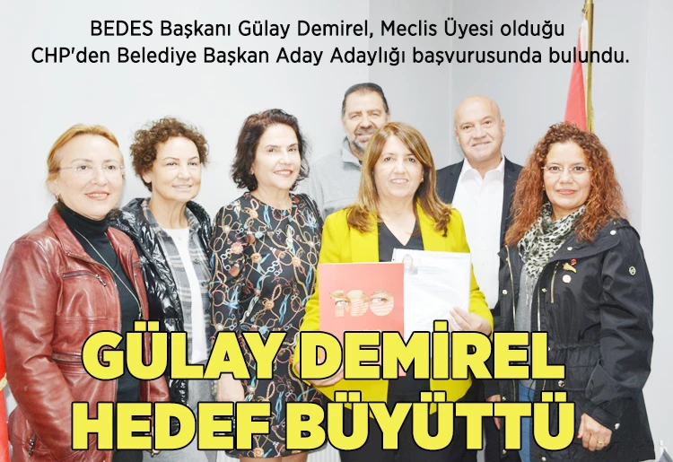 Gülay Demirel de CHP'den aday adayı oldu