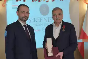 Beykoz Belediye Başkanına Polonya'dan şeref nişanı